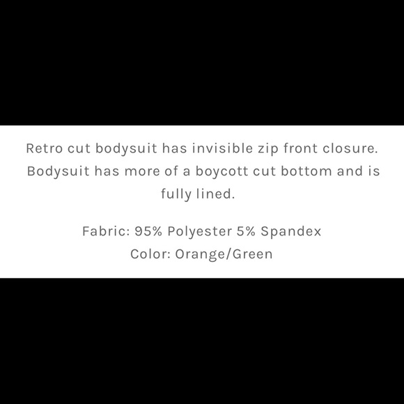 RETRO BODY SUIT - Picture 14 of 14